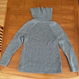 NEW Talbots Cotton Turtleneck Sweater. Heather/Blue. Women’s Small With Tags.